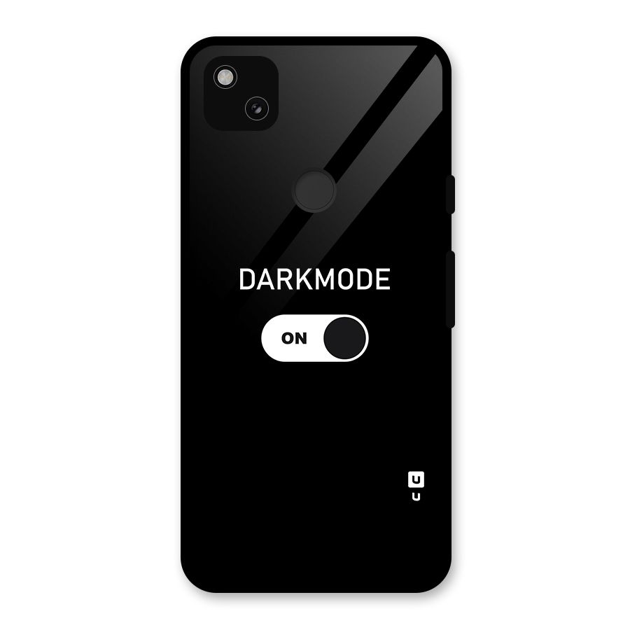 My Darkmode On Glass Back Case for Google Pixel 4a