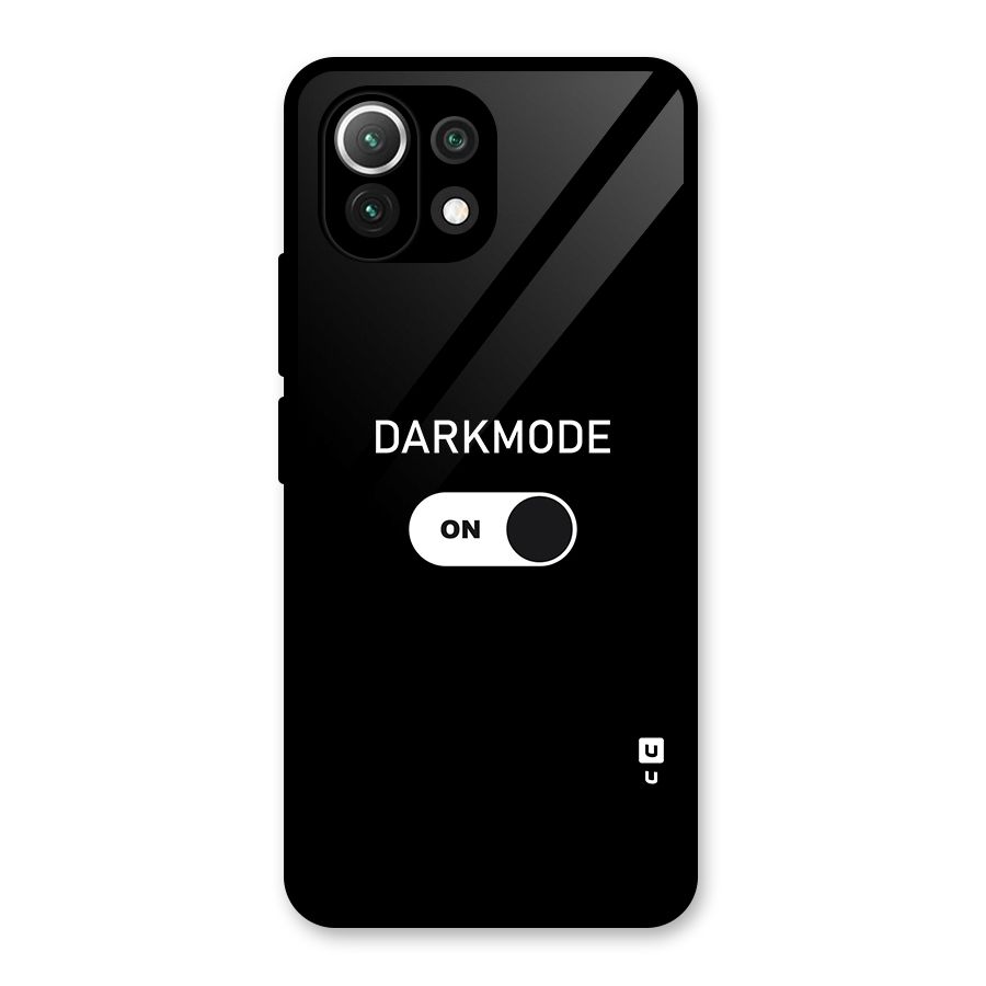 My Darkmode On Glass Back Case for Mi 11 Lite