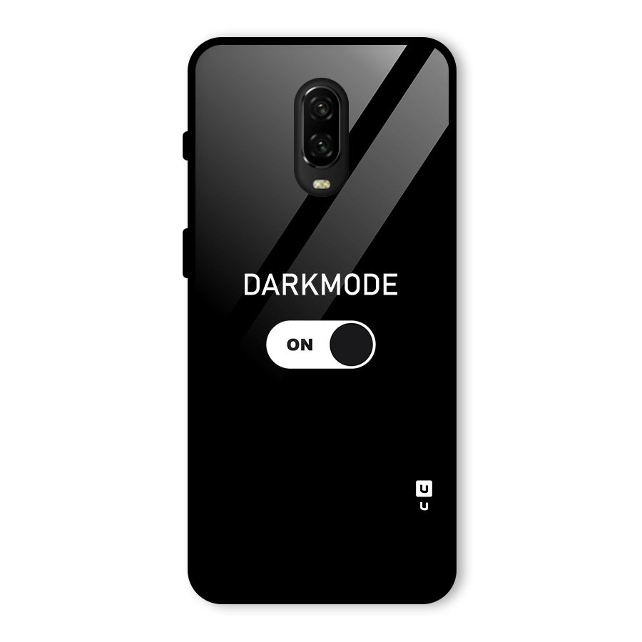 My Darkmode On Glass Back Case for OnePlus 6T