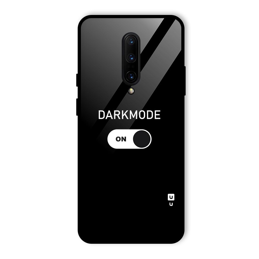 My Darkmode On Glass Back Case for OnePlus 7 Pro