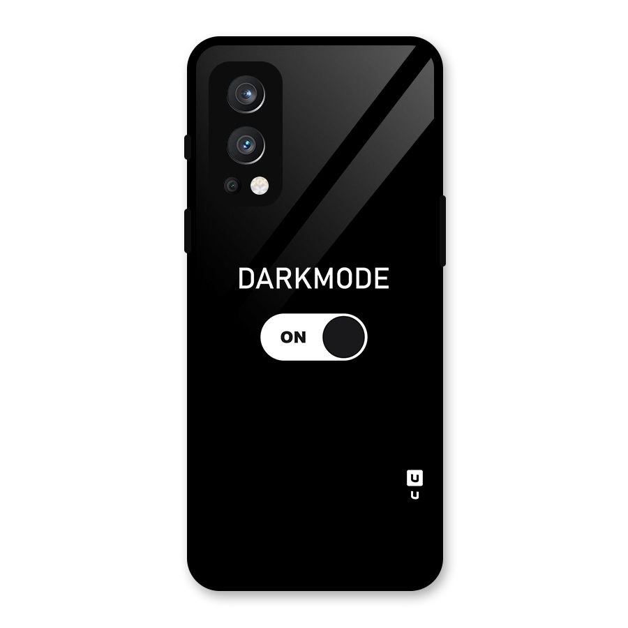 My Darkmode On Glass Back Case for OnePlus Nord 2 5G