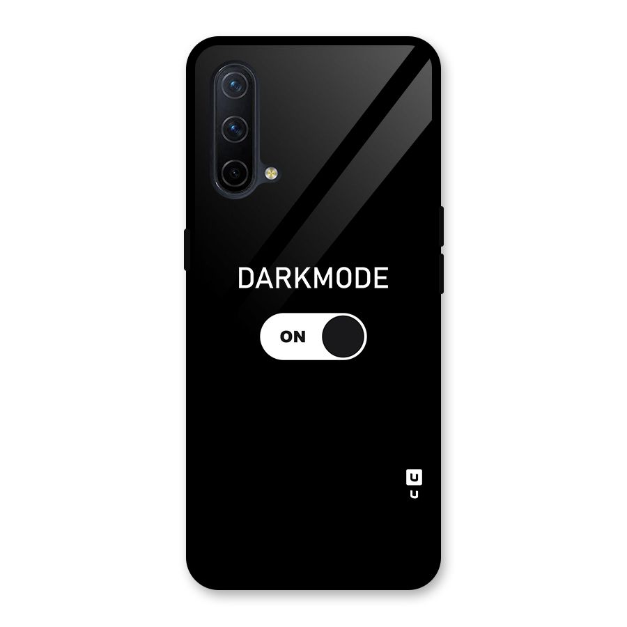 My Darkmode On Glass Back Case for OnePlus Nord CE 5G
