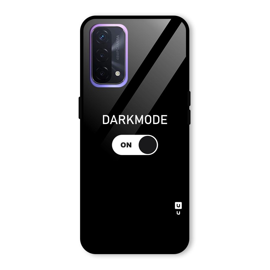 My Darkmode On Glass Back Case for Oppo A74 5G