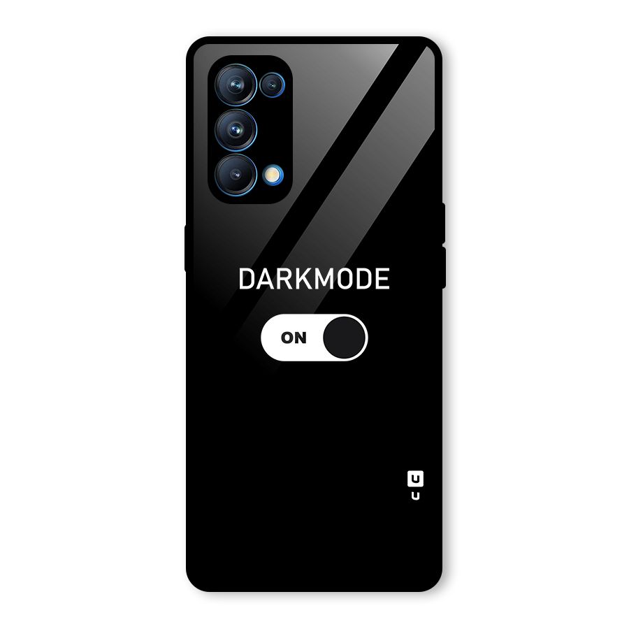 My Darkmode On Glass Back Case for Oppo Reno5 Pro 5G