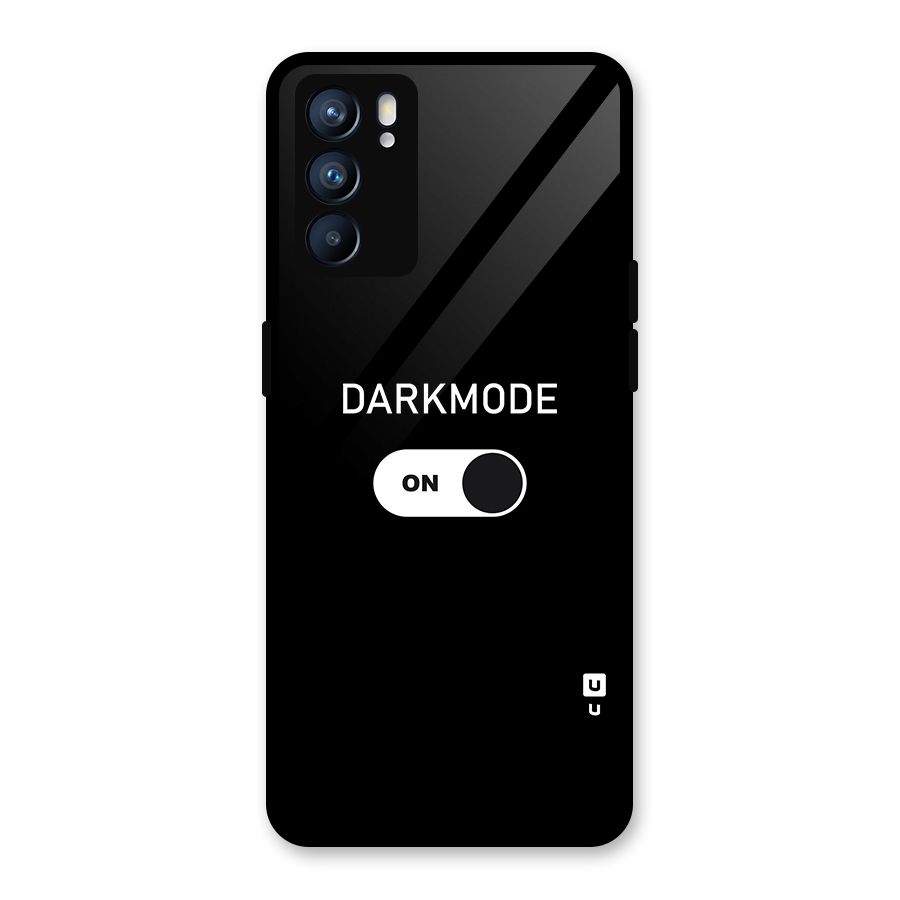 My Darkmode On Glass Back Case for Oppo Reno6 5G