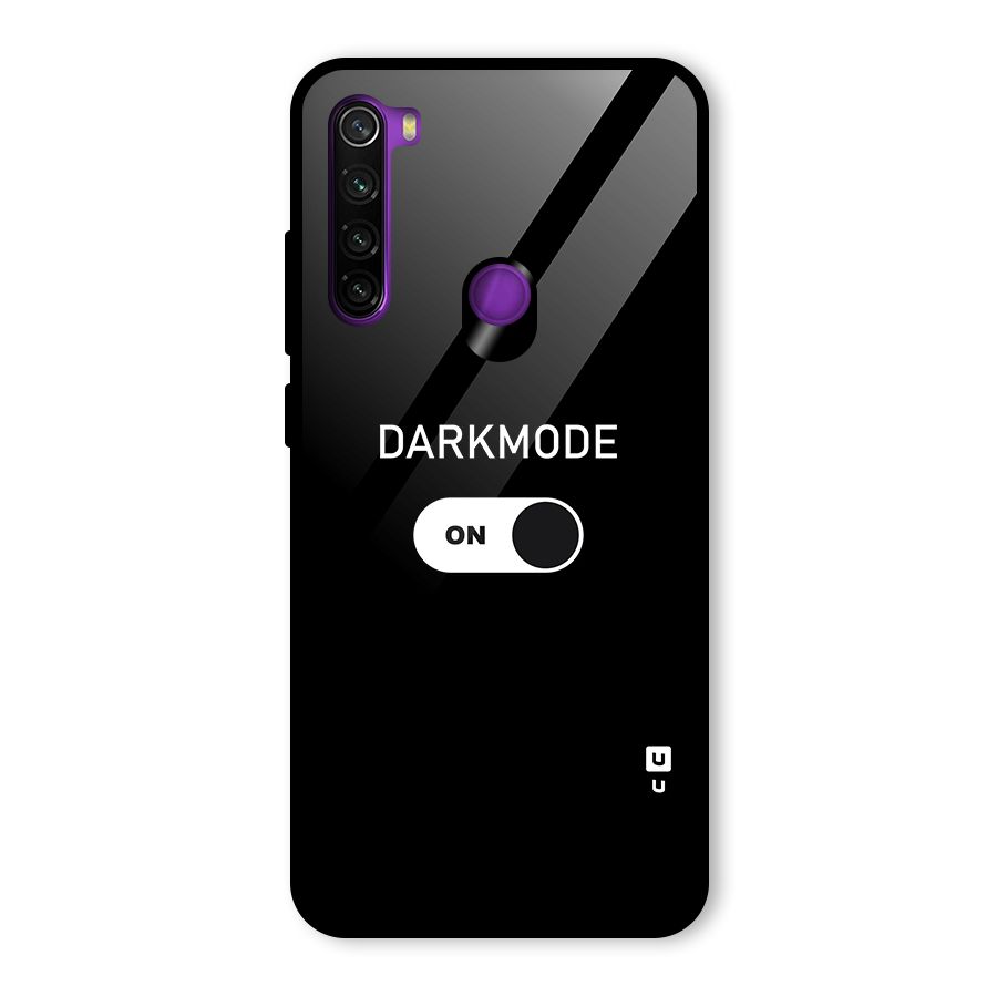 My Darkmode On Glass Back Case for Redmi Note 8