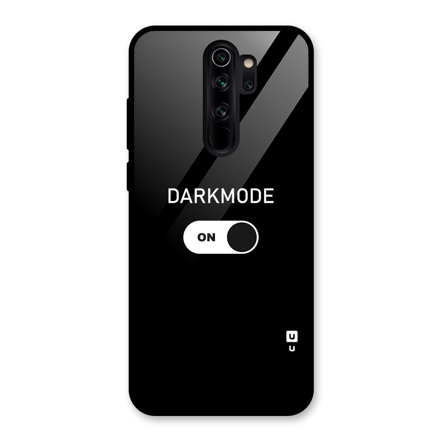 My Darkmode On Glass Back Case for Redmi Note 8 Pro