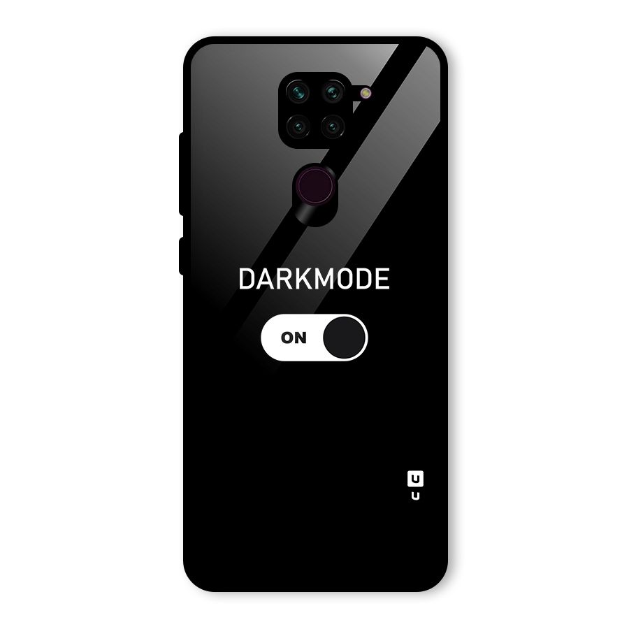 My Darkmode On Glass Back Case for Redmi Note 9