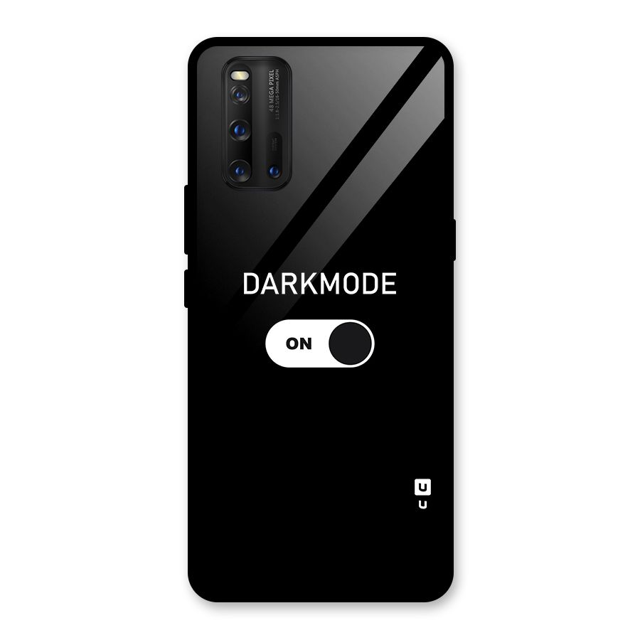 My Darkmode On Glass Back Case for Vivo iQOO 3