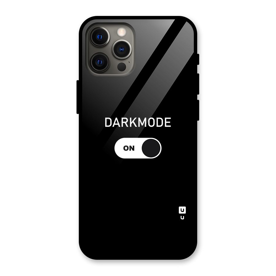My Darkmode On Glass Back Case for iPhone 12 Pro Max