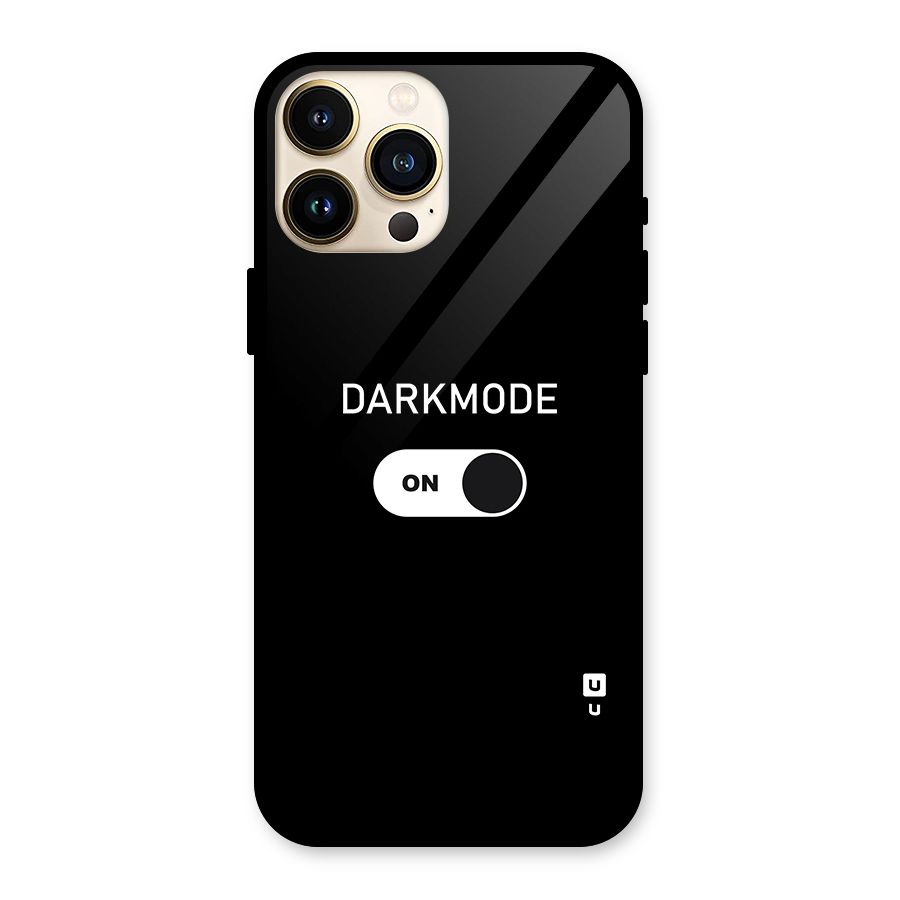 My Darkmode On Glass Back Case for iPhone 13 Pro Max