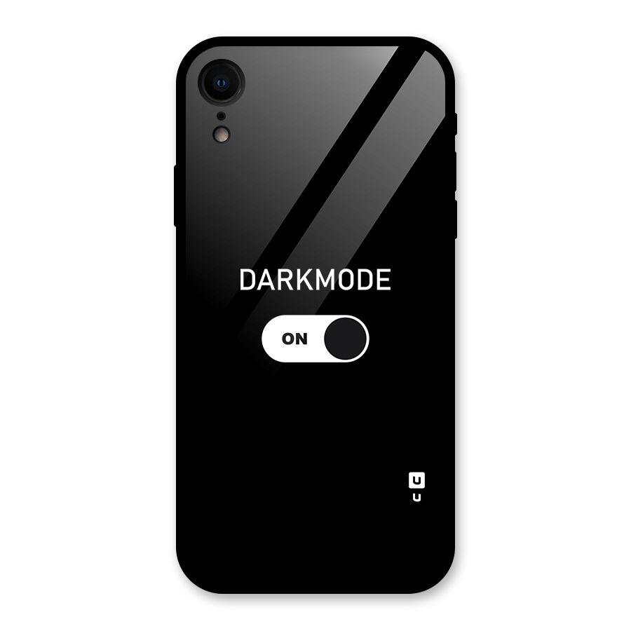 My Darkmode On Glass Back Case for iPhone XR