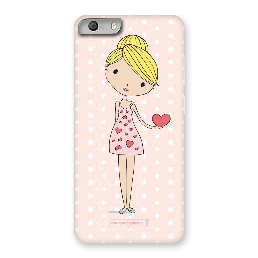 My Innocent Heart Back Case for Micromax Canvas Knight 2