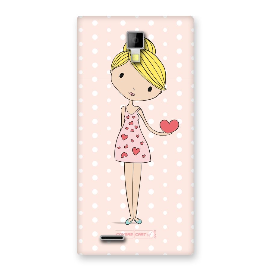 My Innocent Heart Back Case for Micromax Canvas Xpress A99