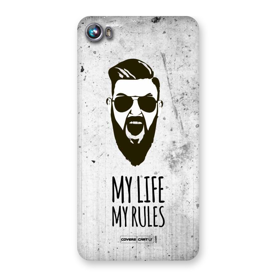My Life My Rules Back Case for Micromax Canvas Fire 4 A107