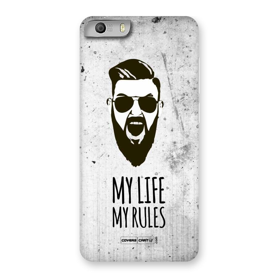 My Life My Rules Back Case for Micromax Canvas Knight 2