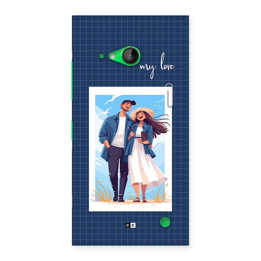 My Love Back Case for Lumia 730