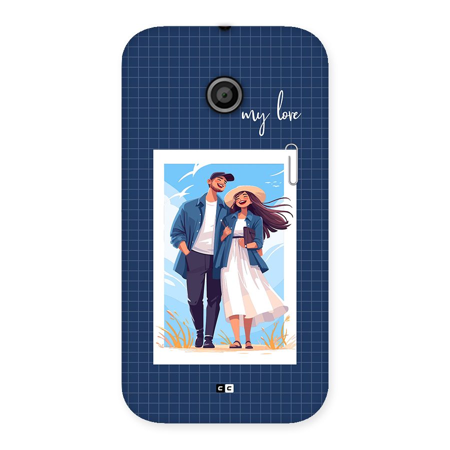 My Love Back Case for Moto E