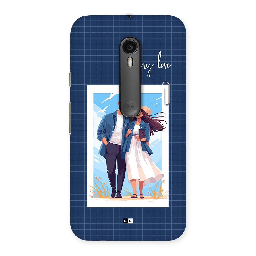 My Love Back Case for Moto G3