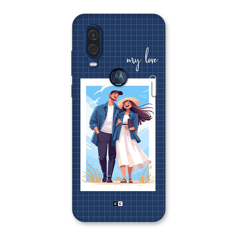 My Love Back Case for Motorola One Vision