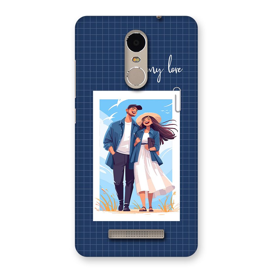 My Love Back Case for Redmi Note 3