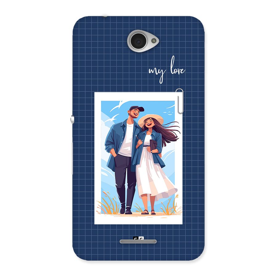 My Love Back Case for Xperia E4