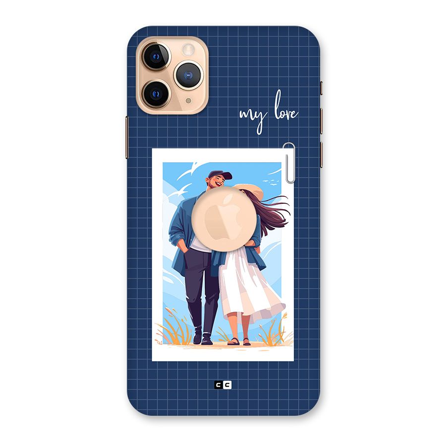 My Love Back Case for iPhone 11 Pro Max Logo Cut