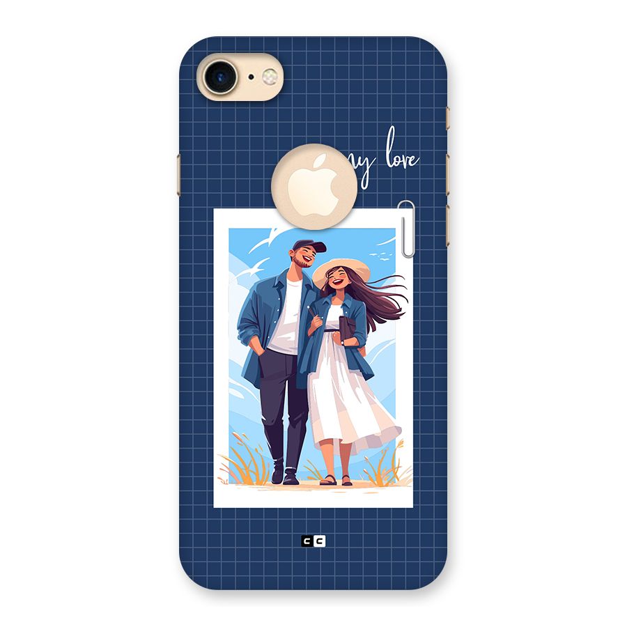 My Love Back Case for iPhone 7 Logo Cut