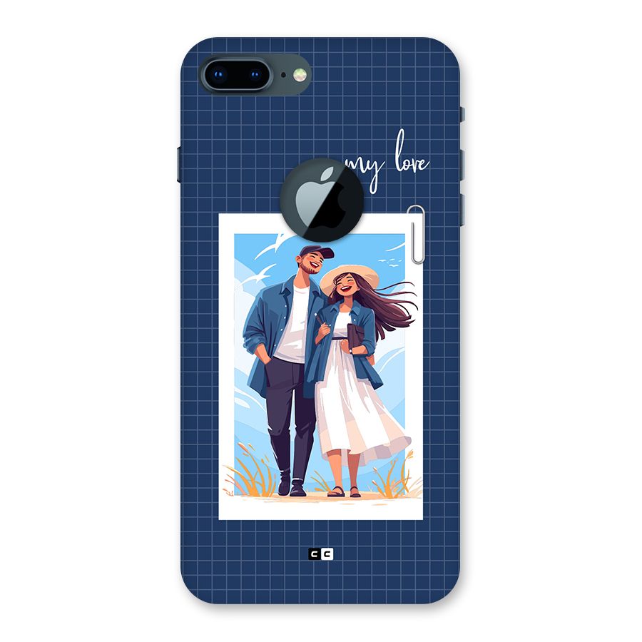 My Love Back Case for iPhone 7 Plus Logo Cut