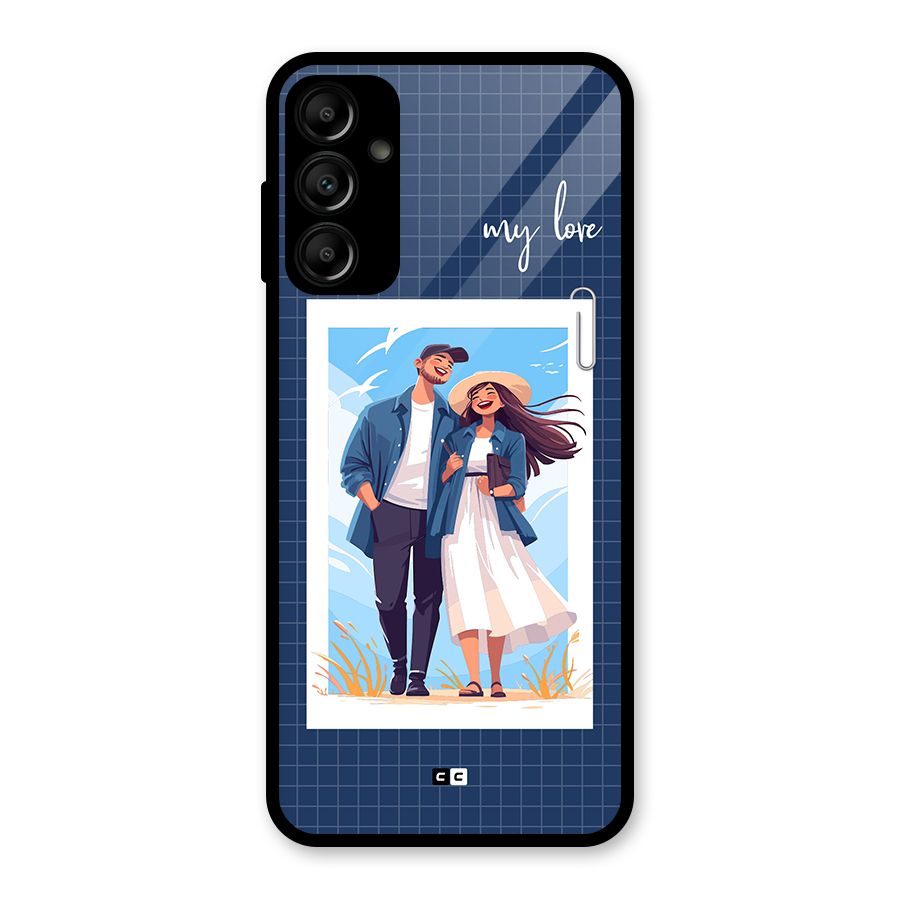 My Love Glass Back Case for Galaxy A14 5G