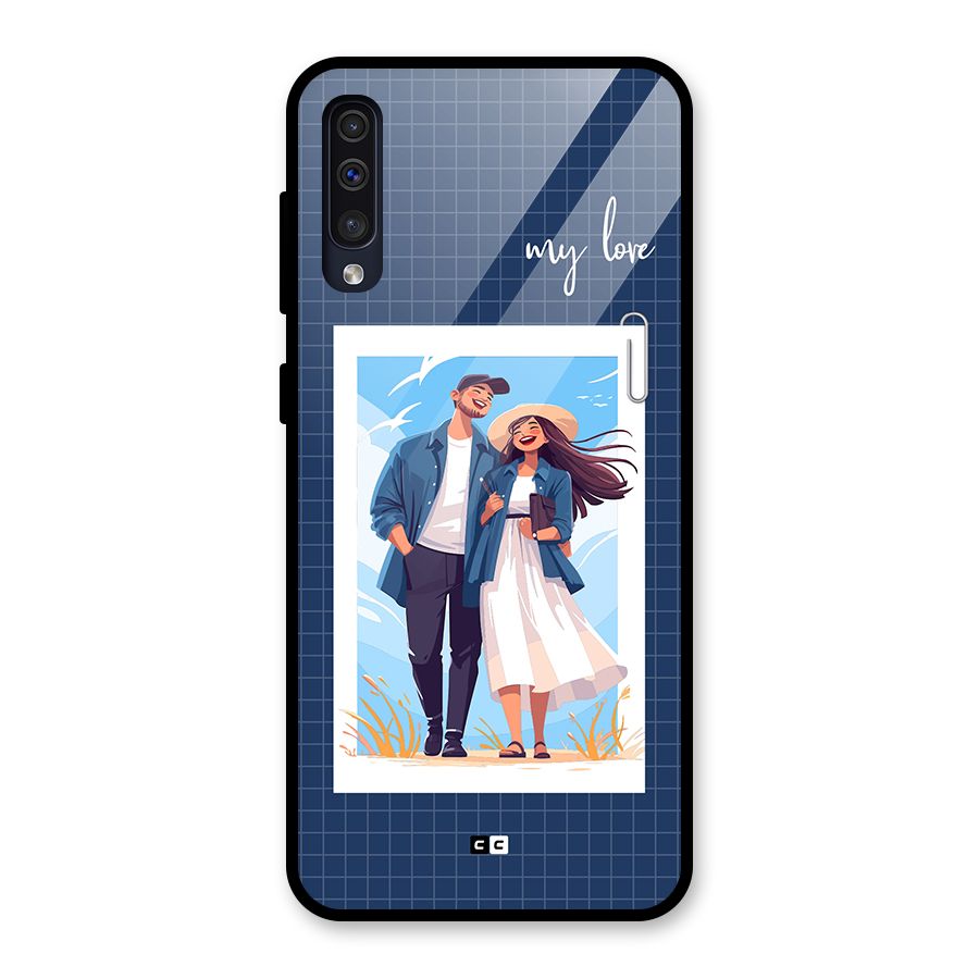 My Love Glass Back Case for Galaxy A50s