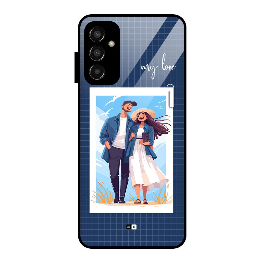 My Love Glass Back Case for Galaxy F13