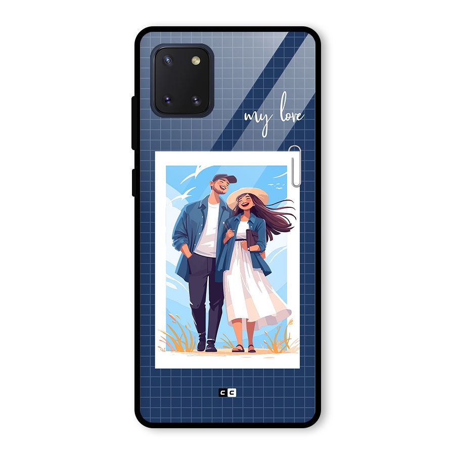 My Love Glass Back Case for Galaxy Note 10 Lite