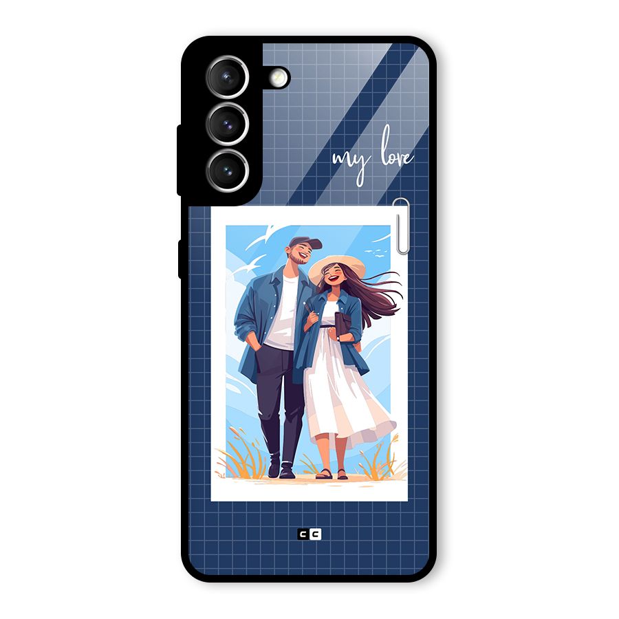 My Love Glass Back Case for Galaxy S21 5G