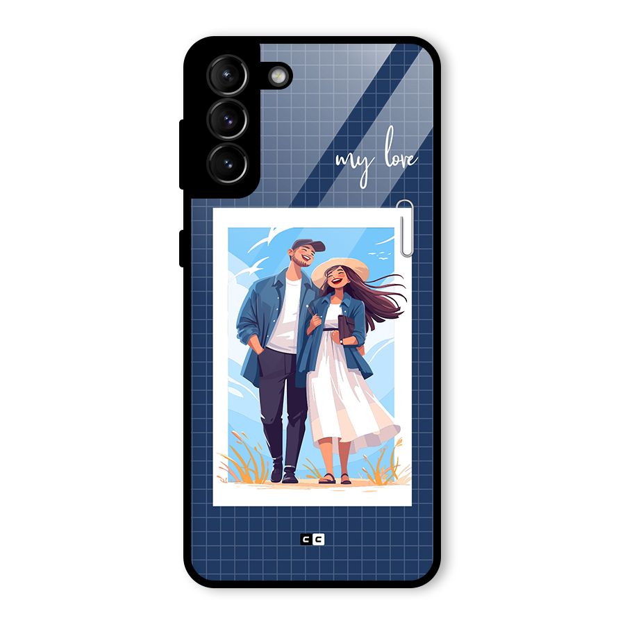 My Love Glass Back Case for Galaxy S21 Plus