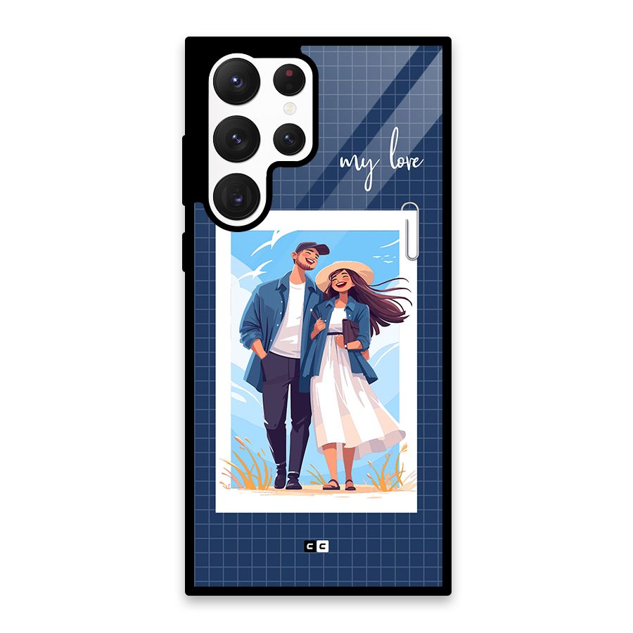 My Love Glass Back Case for Galaxy S22 Ultra 5G