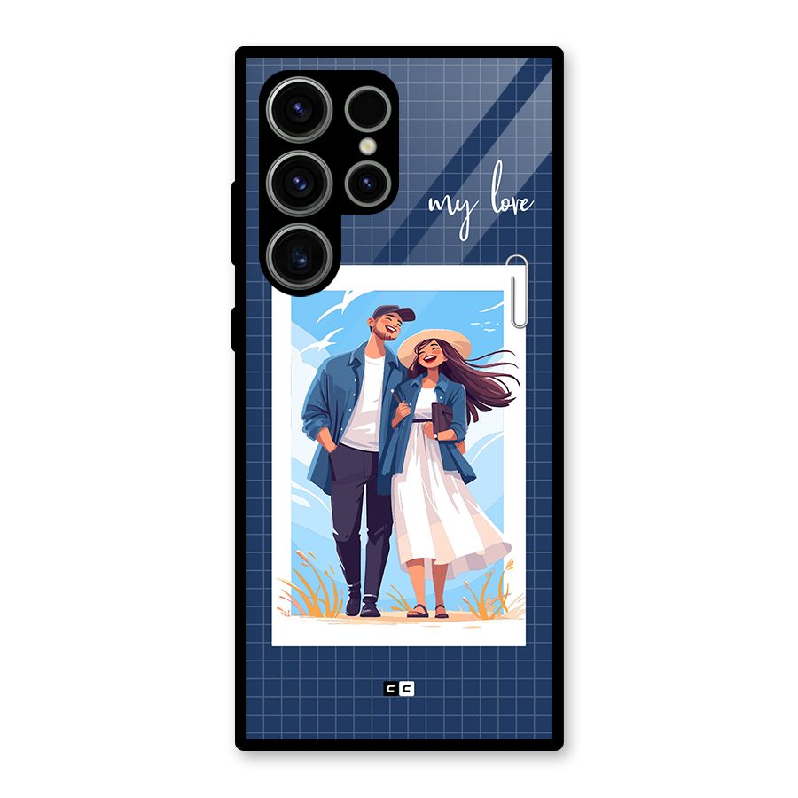 My Love Glass Back Case for Galaxy S23 Ultra