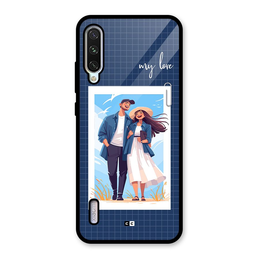 My Love Glass Back Case for Mi A3