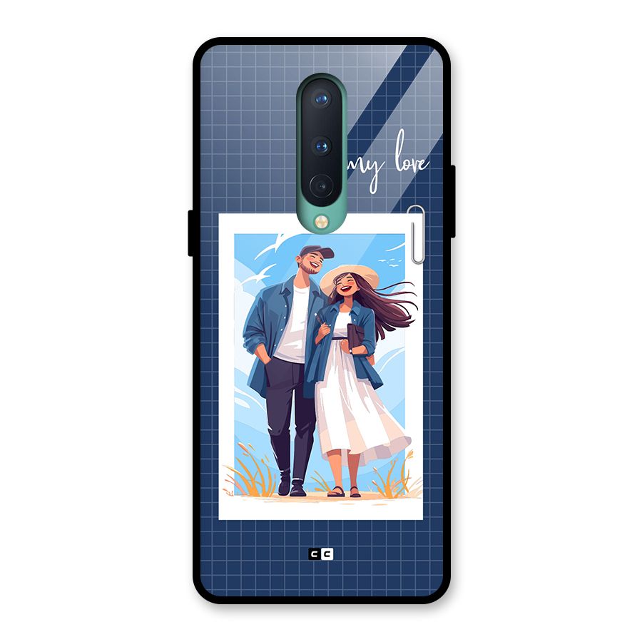 My Love Glass Back Case for OnePlus 8