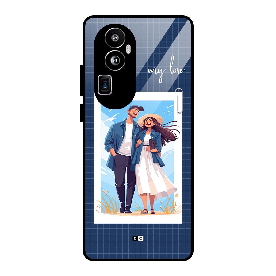 My Love Glass Back Case for Oppo Reno10 Pro Plus