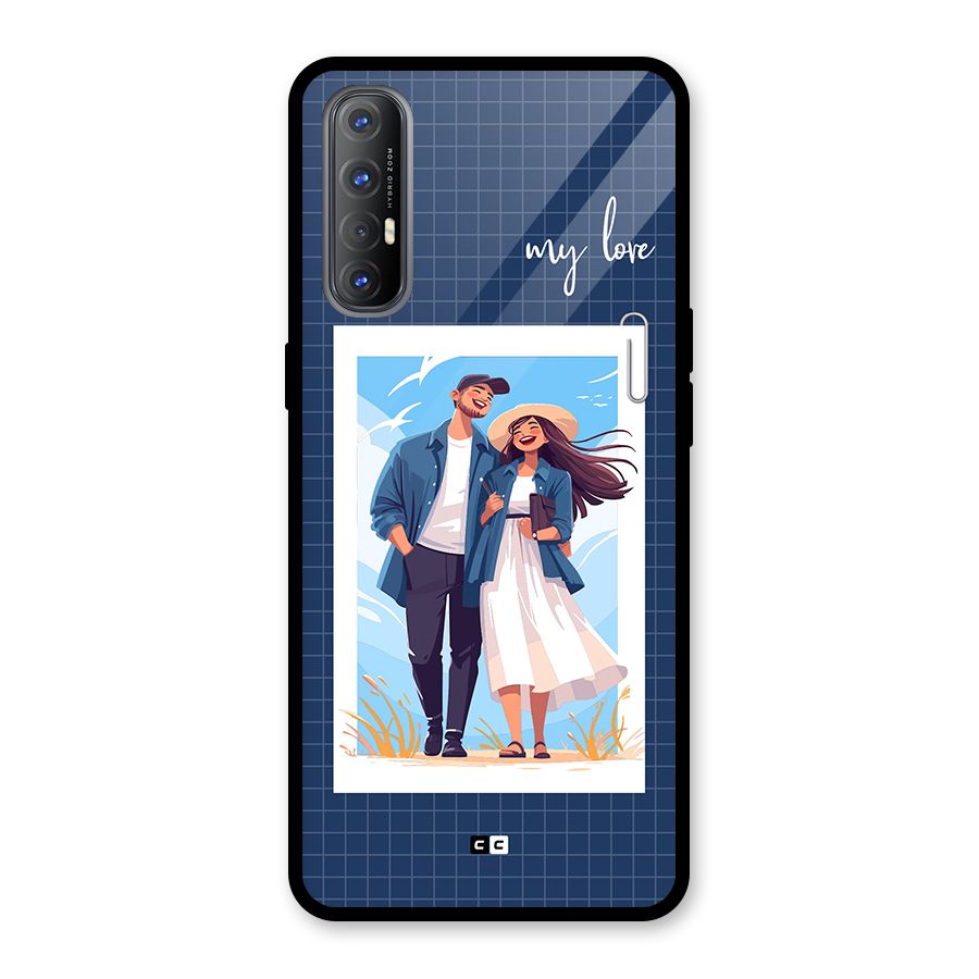 My Love Glass Back Case for Oppo Reno3 Pro