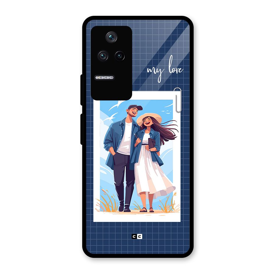 My Love Glass Back Case for Poco F4 5G