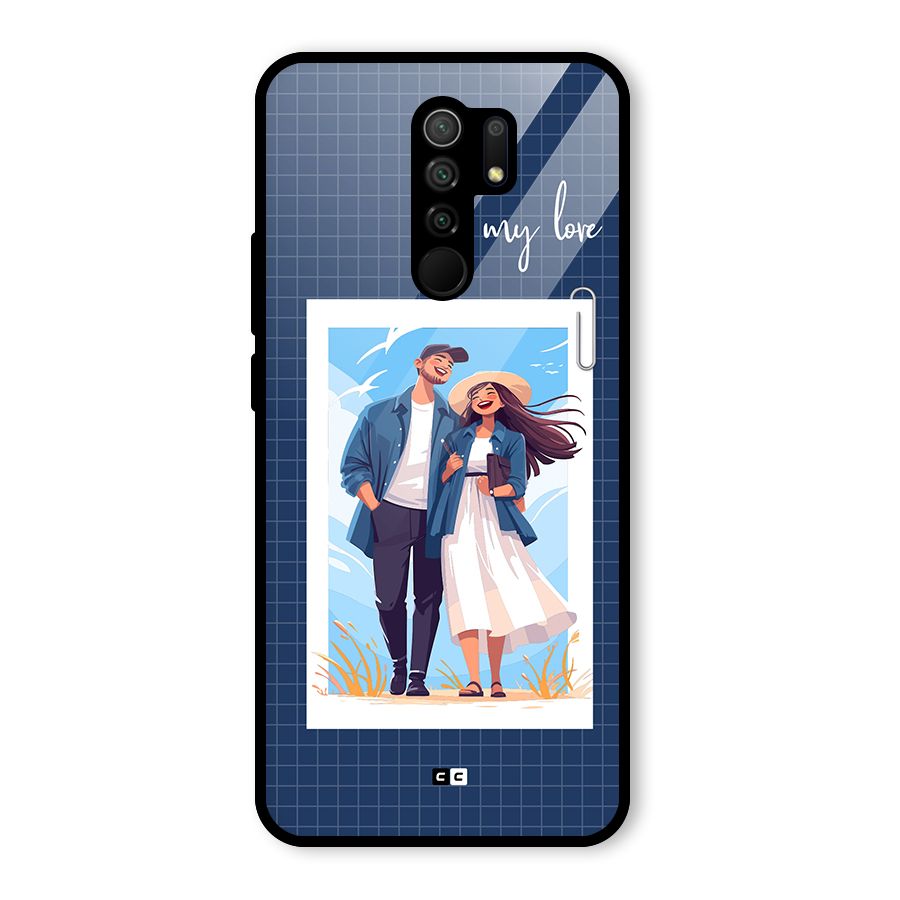 My Love Glass Back Case for Poco M2