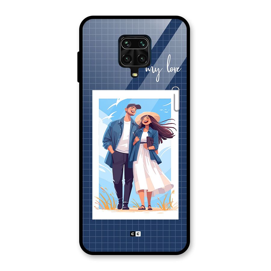 My Love Glass Back Case for Poco M2 Pro