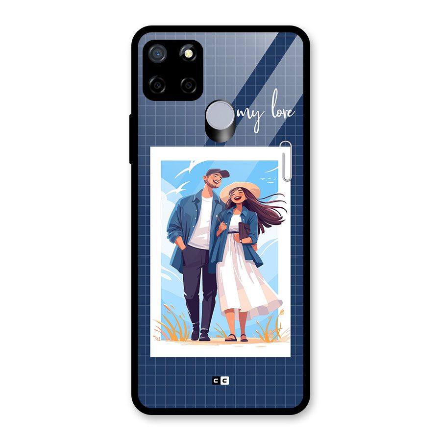 My Love Glass Back Case for Realme C12