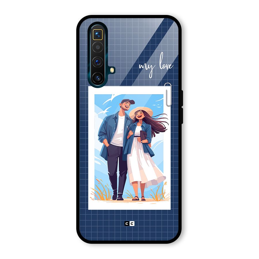 My Love Glass Back Case for Realme X3