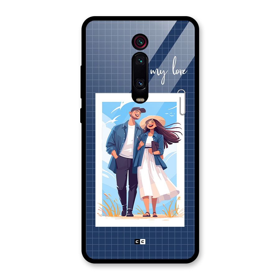 My Love Glass Back Case for Redmi K20