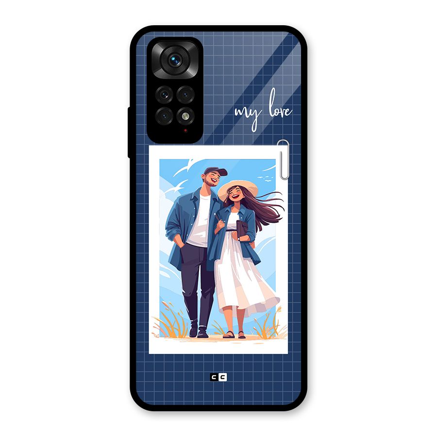 My Love Glass Back Case for Redmi Note 11