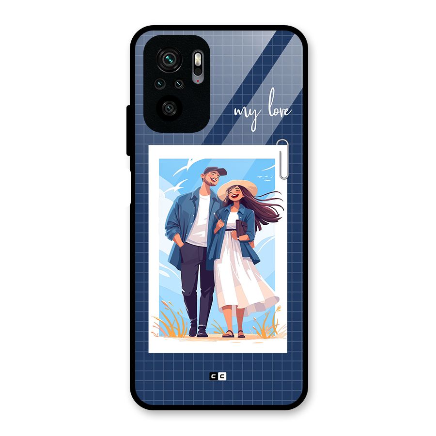 My Love Glass Back Case for Redmi Note 11 SE