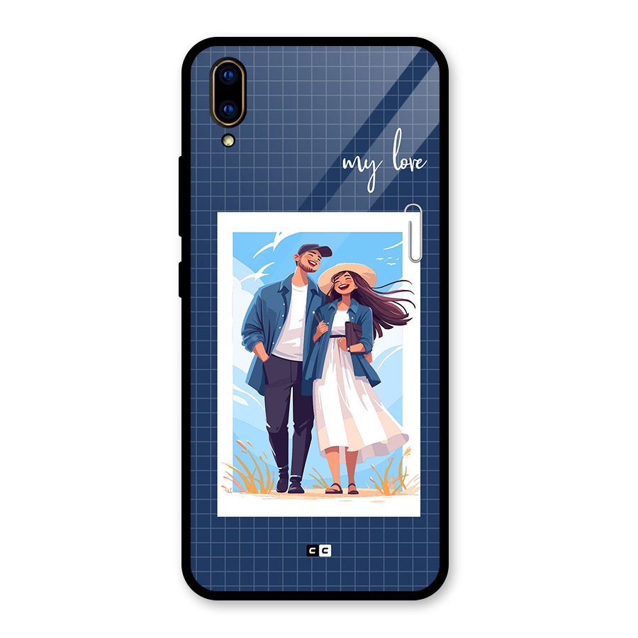 My Love Glass Back Case for Vivo V11 Pro